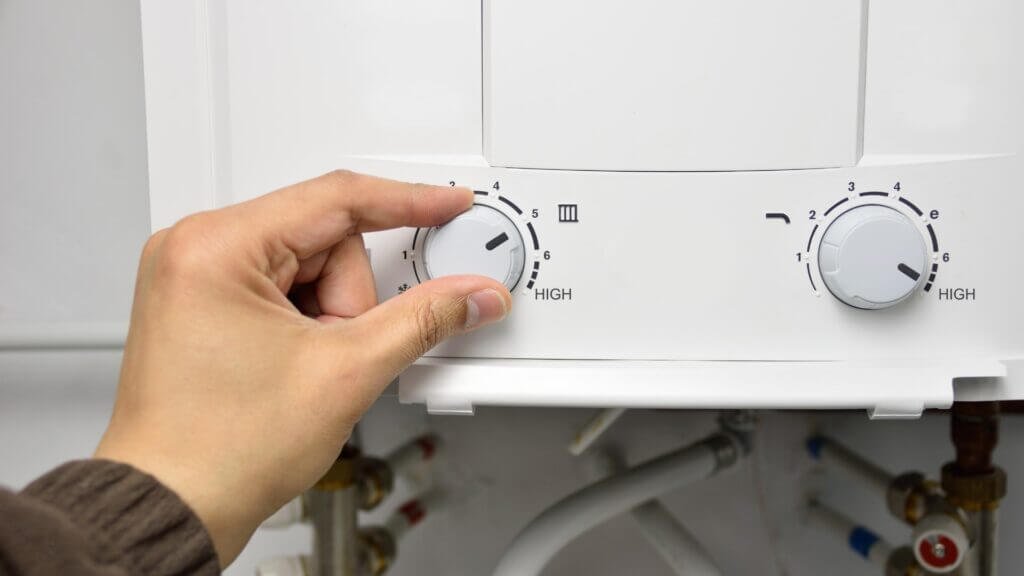 gas boiler adjustment